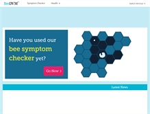 Tablet Screenshot of beedvm.com
